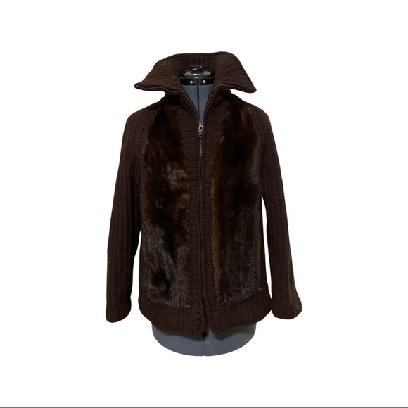 Vintage Fur Panel Jacket - Women’s Small/Medium - Picture 2 of 10